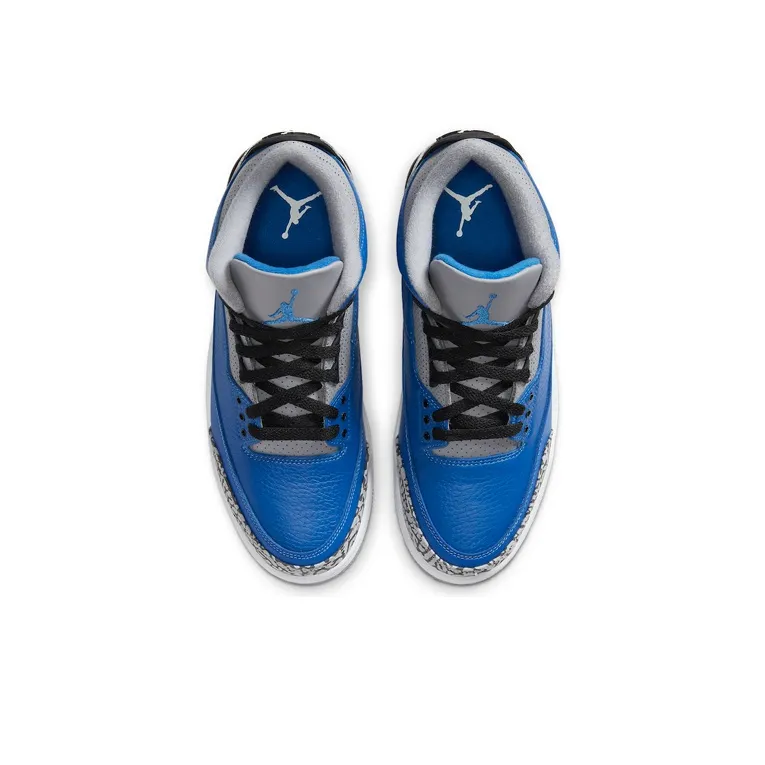 Jordan 3 Retro Varsity Royal Cement-3