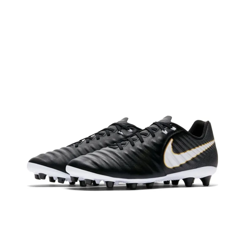 Nike Tiempo Ligera Iv Ag 'Black White'-1