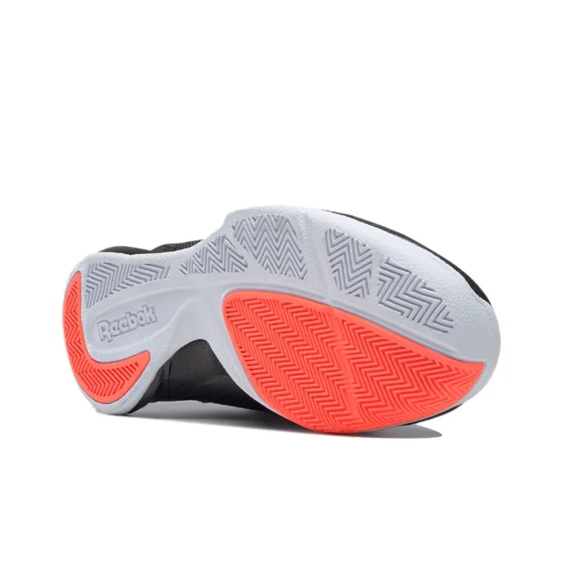 Reebok More Buckets 'Black White Orange Flare'-4