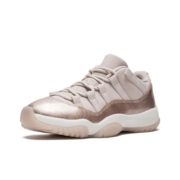Jordan 11 Retro Low Rose Gold Women's-2