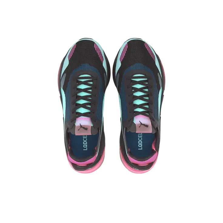 PUMA Optic Xi Lqdcell Black/Pink/Blue Women's-2