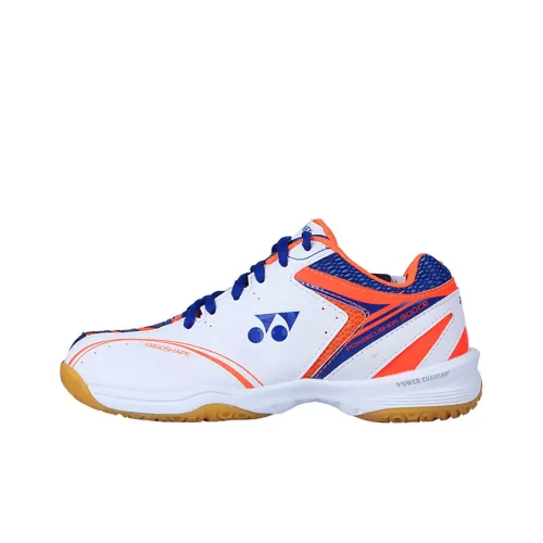 YONEX Power Cushion Badminton Shoes Unisex Low-Top White/Orange