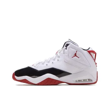 JORDAN B'Loyal White Varsity Red Black