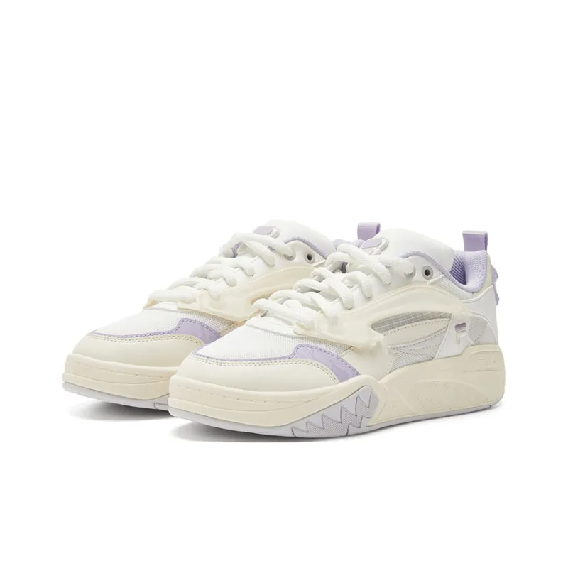 FILA FUSION Lifestyle Basketball Heritage Sneakers 'White Purple' Women's-1