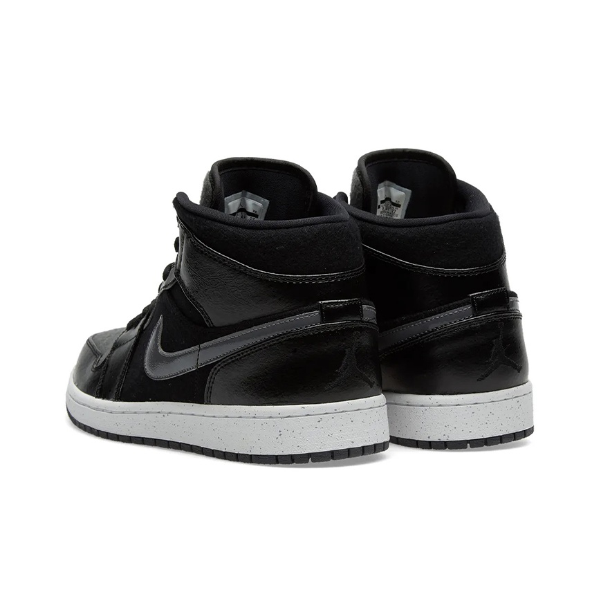 JORDAN 1 Mid Premium Winterized Black Grey POIZON