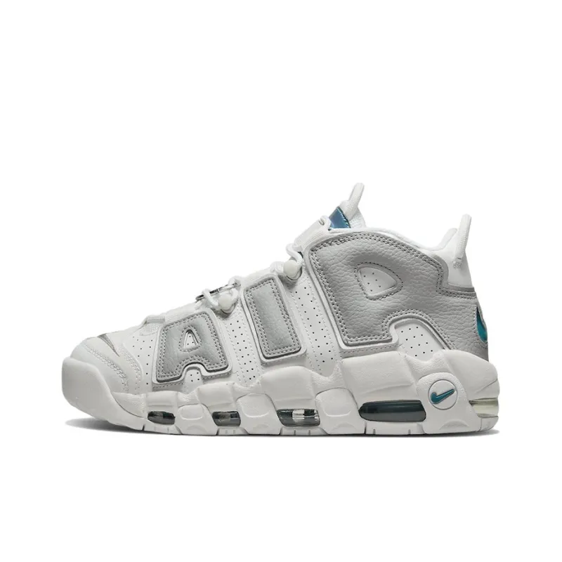Nike Air More Uptempo Metallic Teal Women's-0