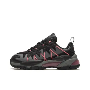 PUMA Lqdcell Omega Striped Knit 'Black Castlerock'