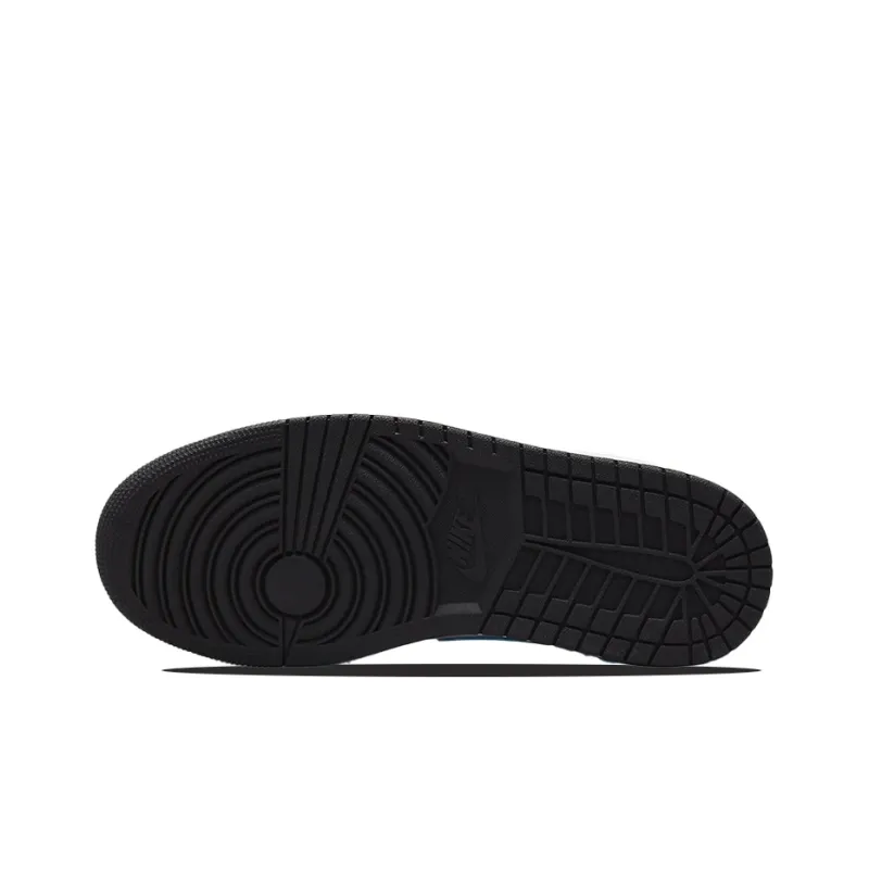 JORDAN 1 Low Black University Blue White Women's-5
