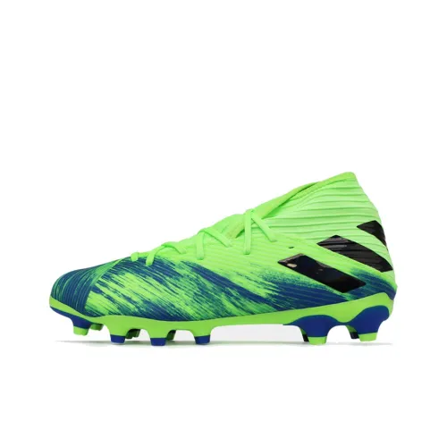 Adidas Nemeziz Soccer Shoes Men Mid-Top Green