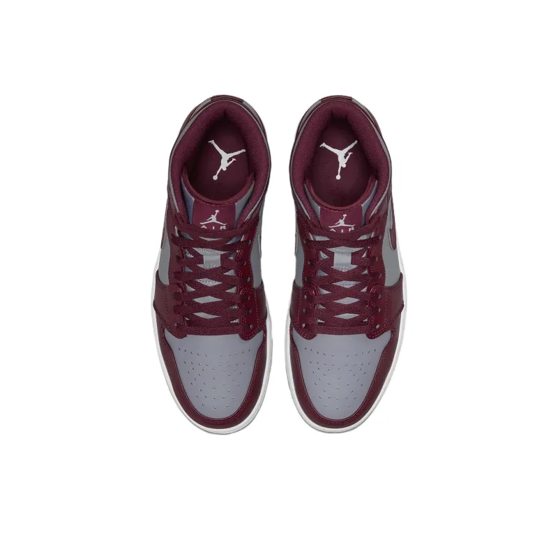 Jordan 1 Mid Cherrywood Red-3