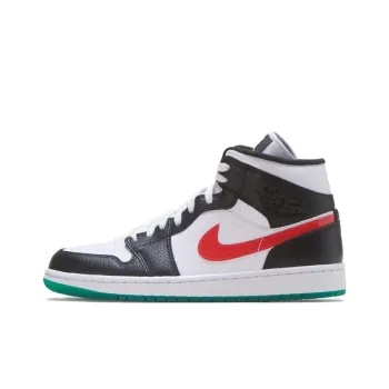 JORDAN 1 Mid Alternate Swooshes Red Yellow Women's