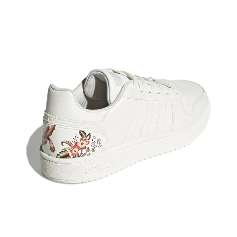 Adidas Neo Hoops 2.0 'White Floral' Women's-3