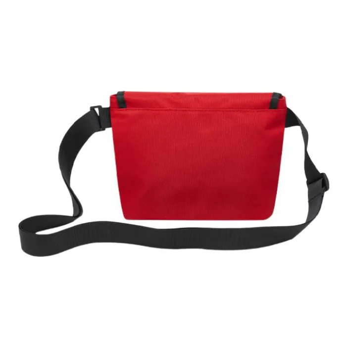 PEAK Fabric Shoulder Bag, Crossbody Bag Regular Unisex Dark Red-1