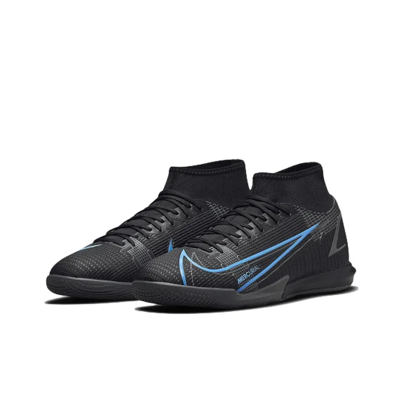 Nike Mercurial Superfly 8 Academy Ic 'Black Blue'-2