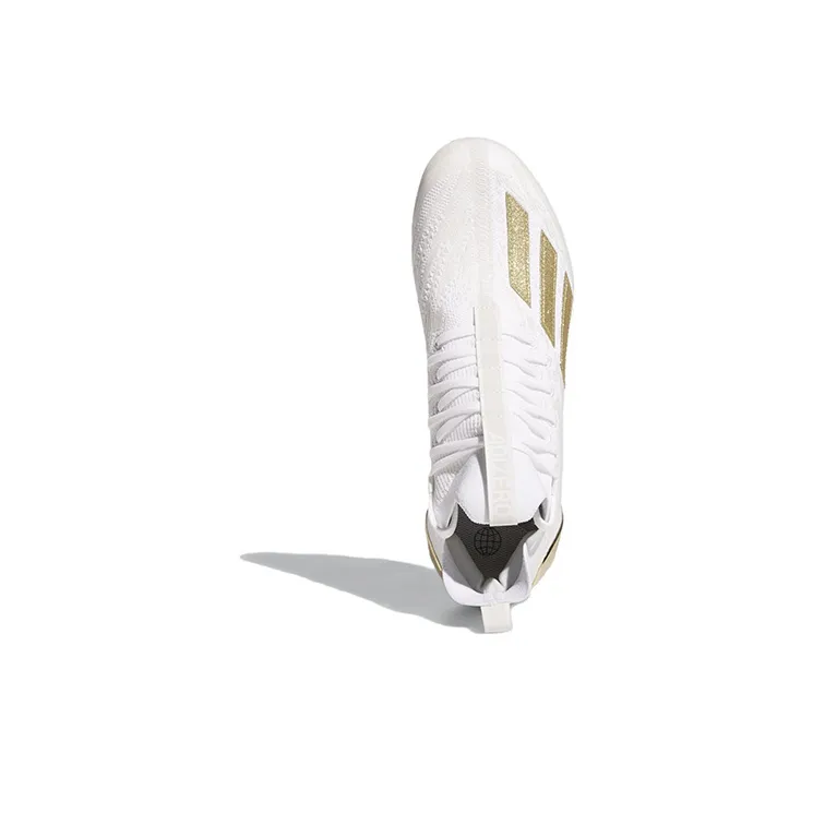 Adidas Adizero Cleats Primeknit 'White Gold Metallic'-4