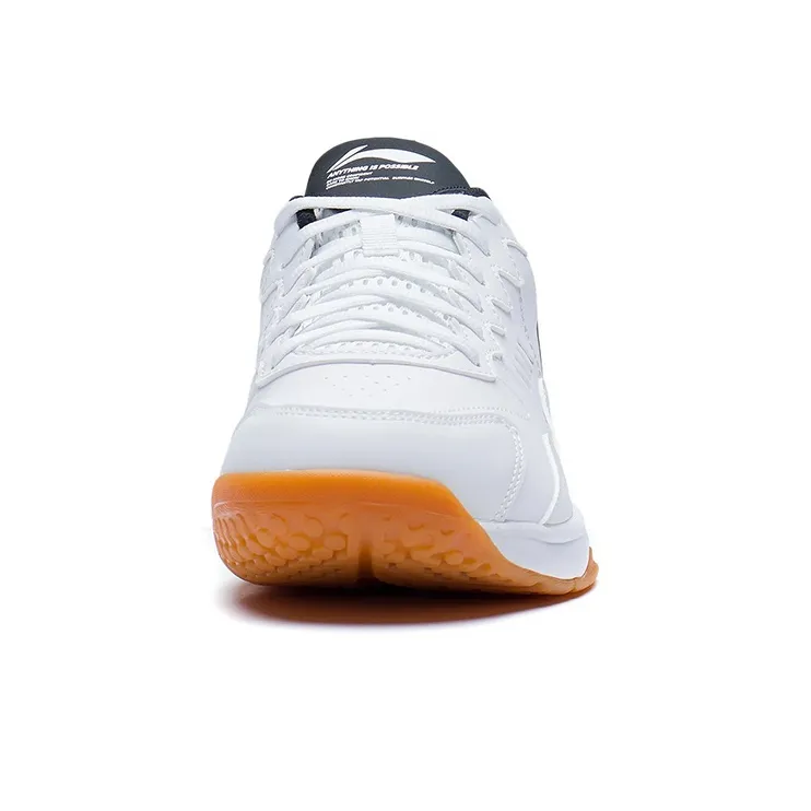LiNing Ace 21 V1 Slip Resistant, Abrasion Resistant, Breathable Low Top Badminton Shoes Unisex White Black-4