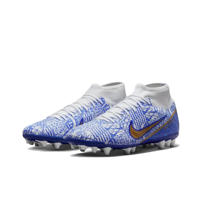 Nike Mercurial Superfly 9 Academy CR7 AG 'Blue White'-2