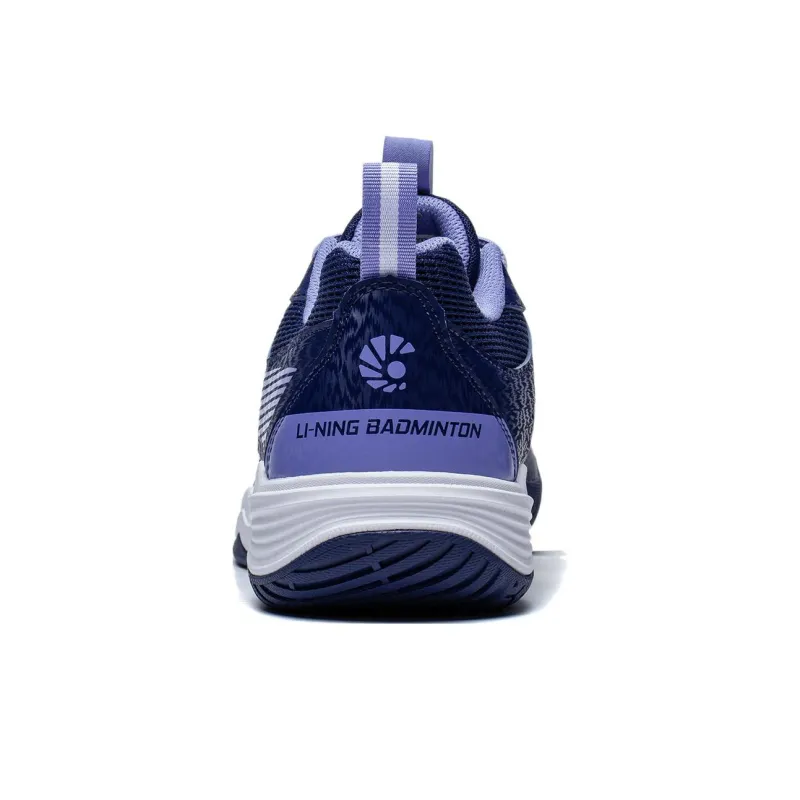 LiNing Ace Ⅴ Anti Slip And Wear Resistant Breathable Low Top Badminton Shoes Unisex Navy-5