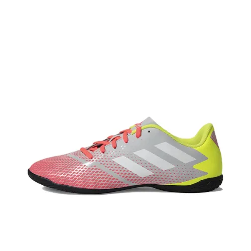 Adidas X 19.4 Anti-Slip And Wear-Resistant Lightweight Five-A-Side Soccer Shoes Gray Red White
