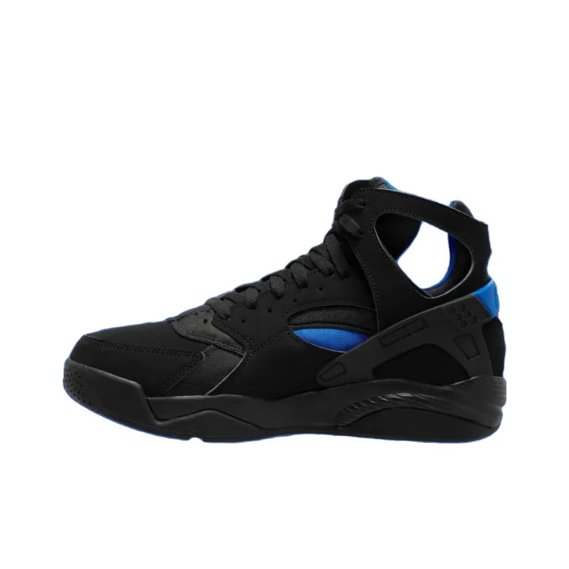 Nike Air Flight Huarache Black Lyon Blue 2024-0