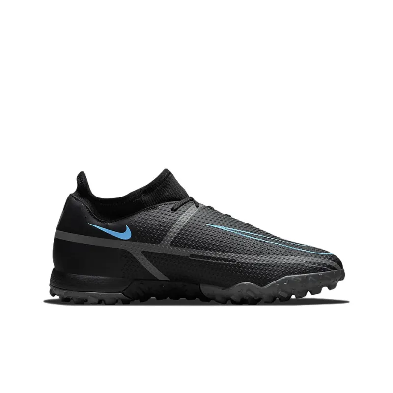 Nike Phantom GT2 Academy Df Tf 'Black Iron Grey''-1
