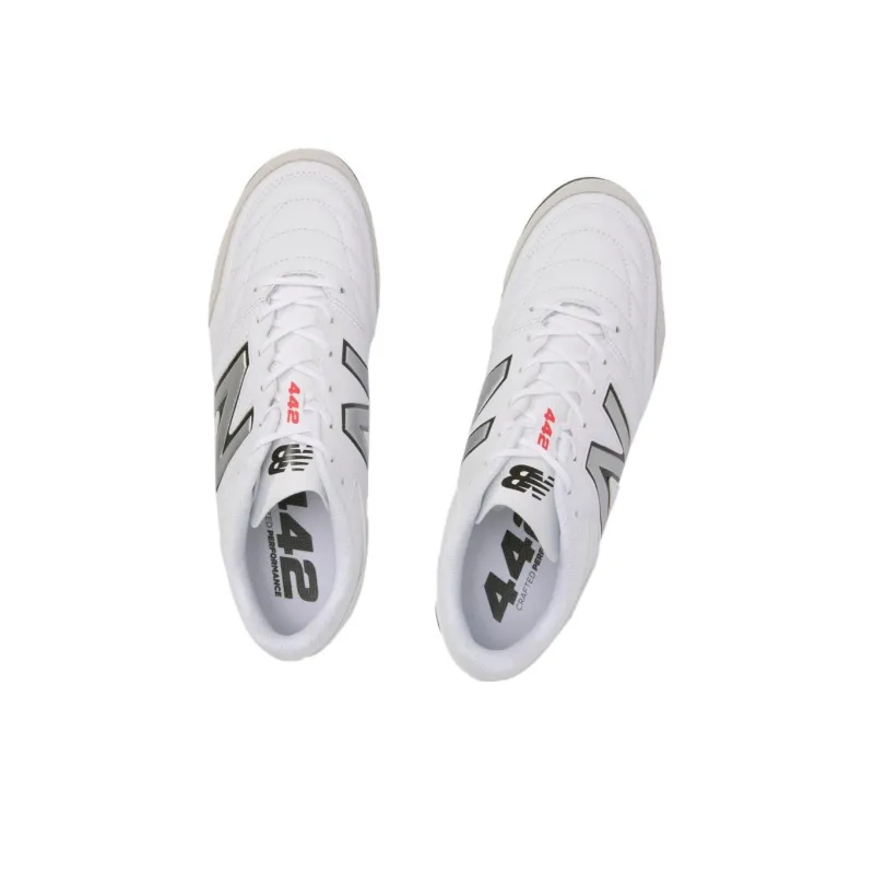 New Balance 442 V2 Team Tf White Black-3