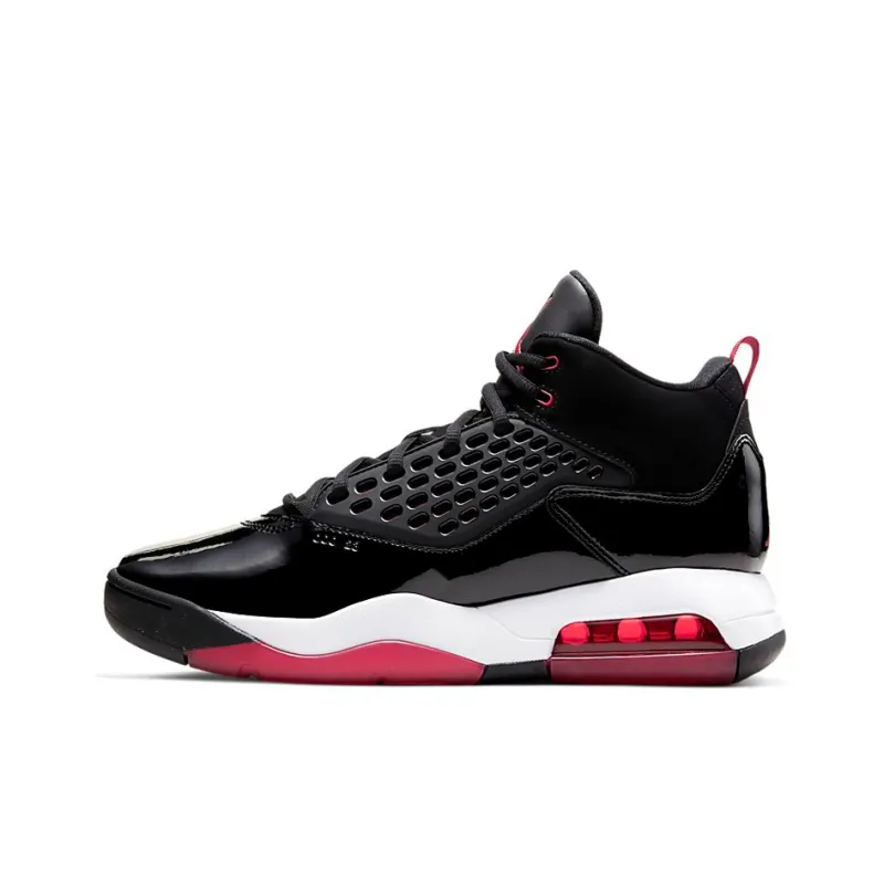 Jordan Maxin 200 Black Gym Red-0