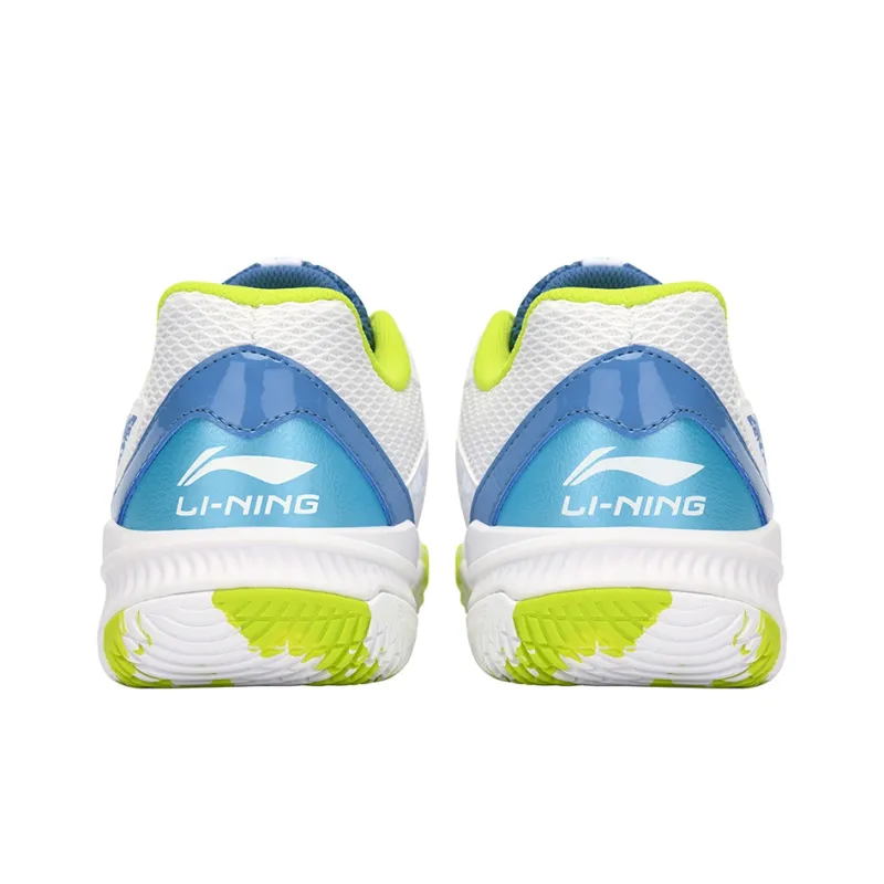 LiNing Anti Slip Wear Resistant Breathable Lightweight Low Top Badminton Shoes Unisex Paris Blue-3