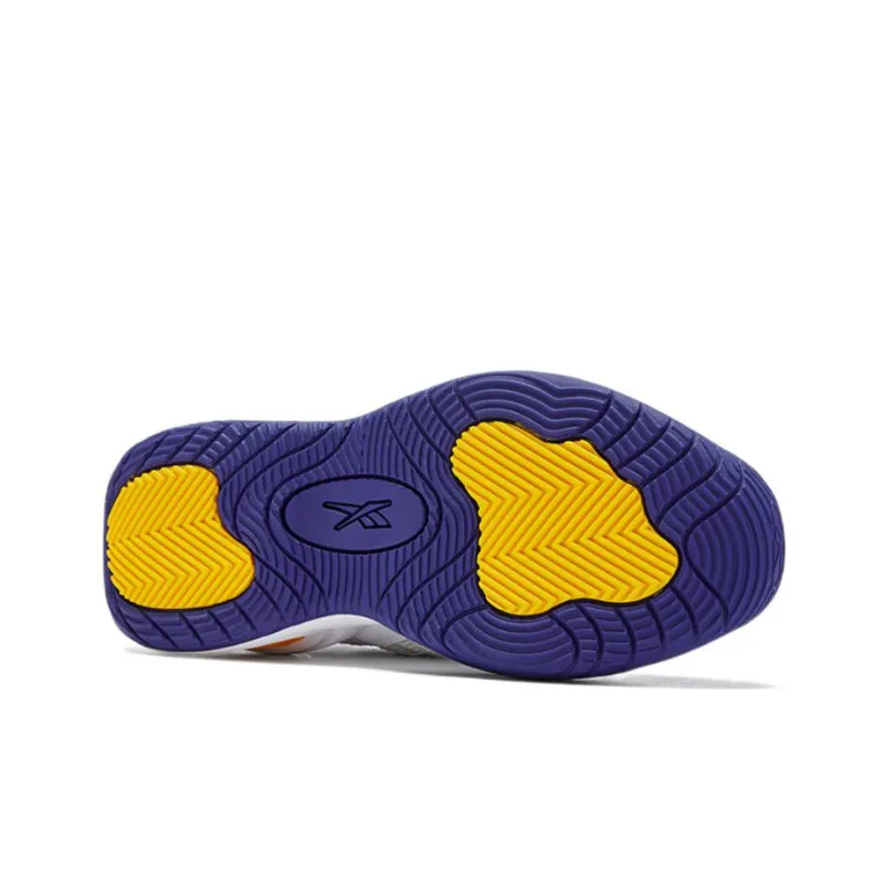 Reebok Solution Mid 'White Purple Gold'-4
