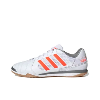 Adidas Top Sala Soccer Shoes Men Low Top White/Orange