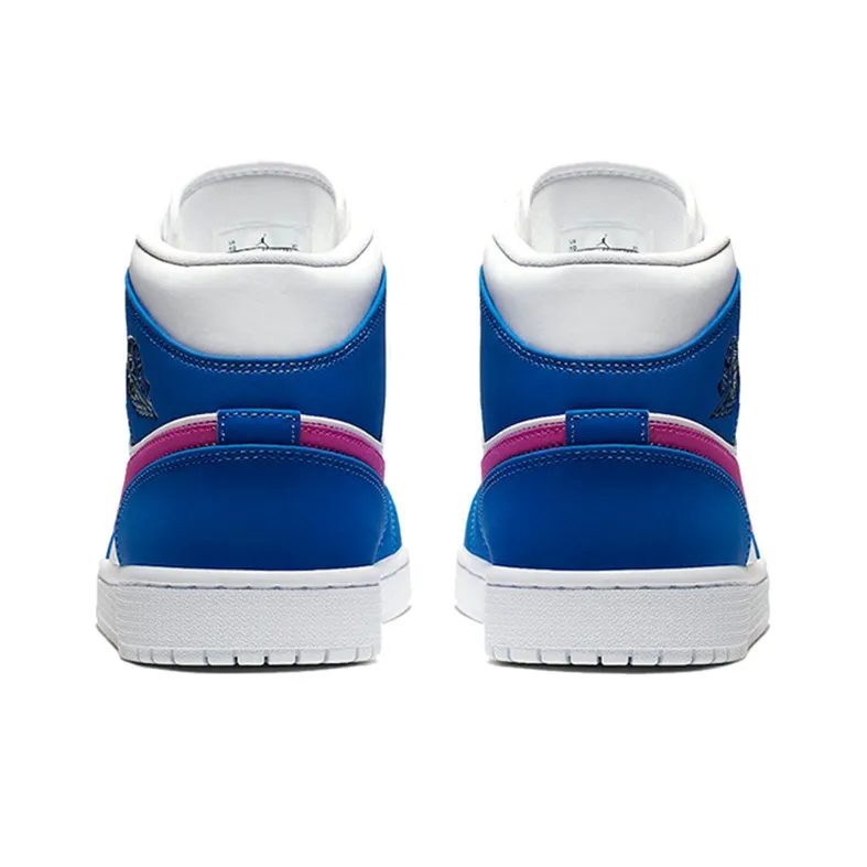 Jordan 1 Mid Hyper Royal Hyper Violet-4