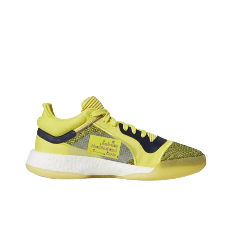 Adidas Marquee Boost Low Yellow Purple Black-1