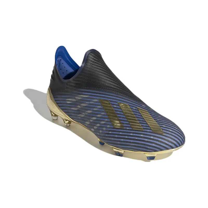 Adidas X 19+ Fg Black Gold Blue-2