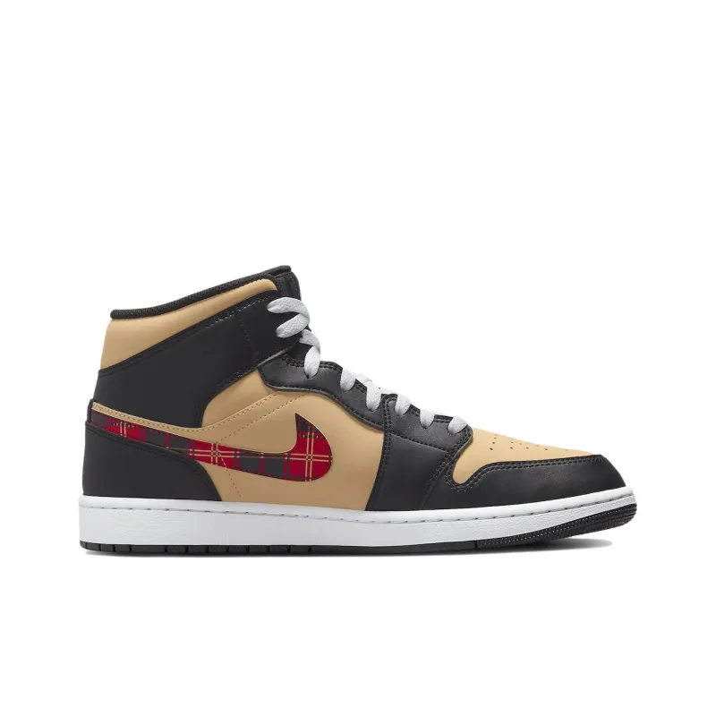 Air Jordan 1 Mid Se 'Tartan Swoosh'-1