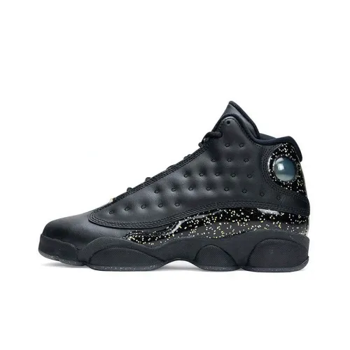 Jordan 13 Retro Black Metallic Gold GS