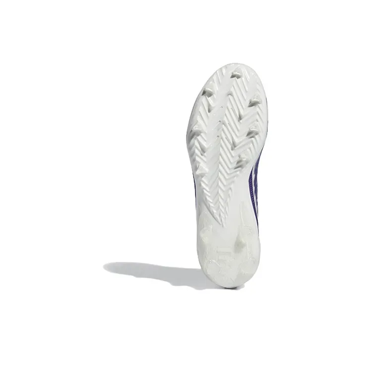 adidas Adizero Cleats 'White Team College Purple'-5