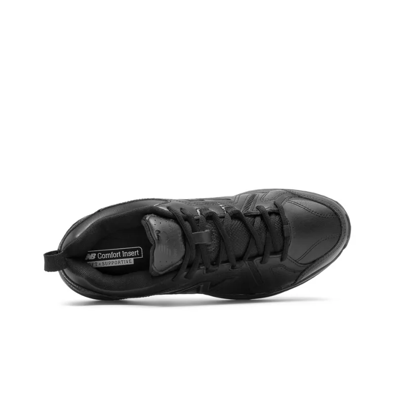 New Balance 608v5 Slip Resistant Black-2