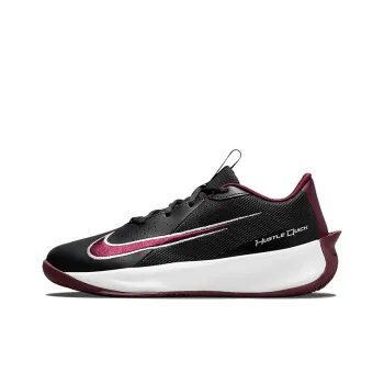 Nike Team Hustle Quick 3 Dark Smoke Grey Dark Beetroot GS