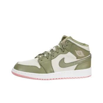 JORDAN 1 Mid Trooper Bleached Coral GS
