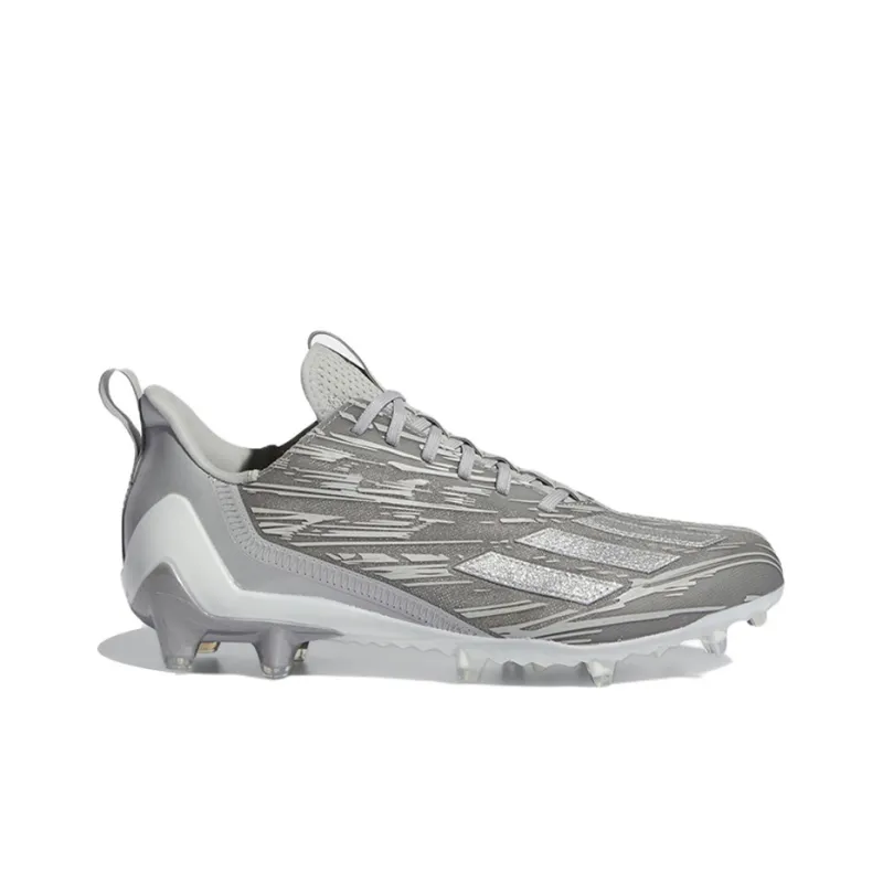 adidas Adizero Cleats 'Grey Silver Metallic'-1