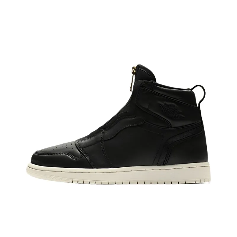 Jordan 1 Retro High Zip Black Sail Women's-0