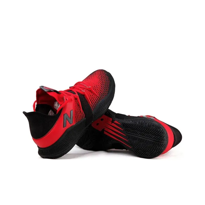 New Balance OMN1S Low Black Team Red-4