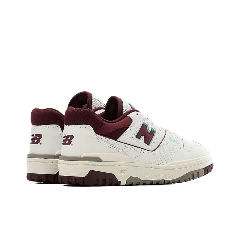 New Balance 550 'Burgundy/Cyan' Sneakers-4