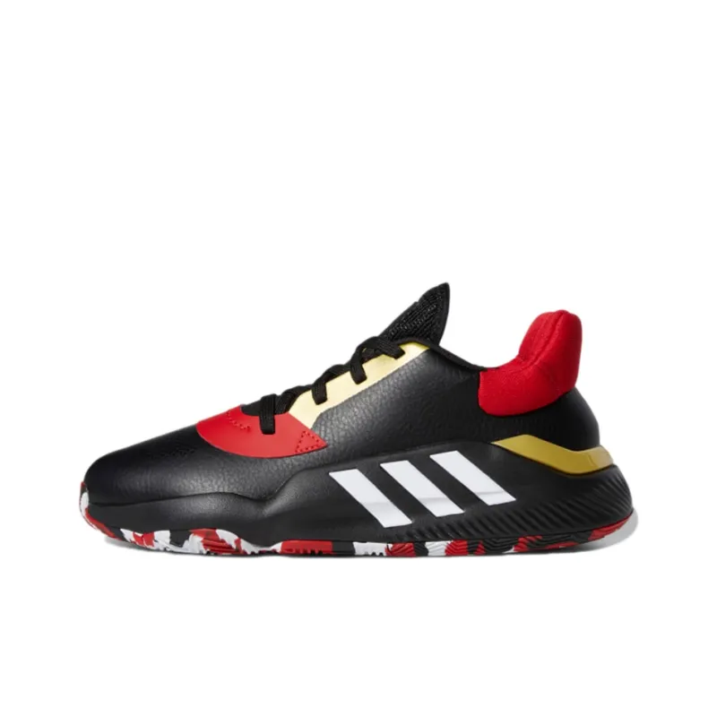 Adidas Pro Bounce 2019 Low Black Scarlet Gold-0