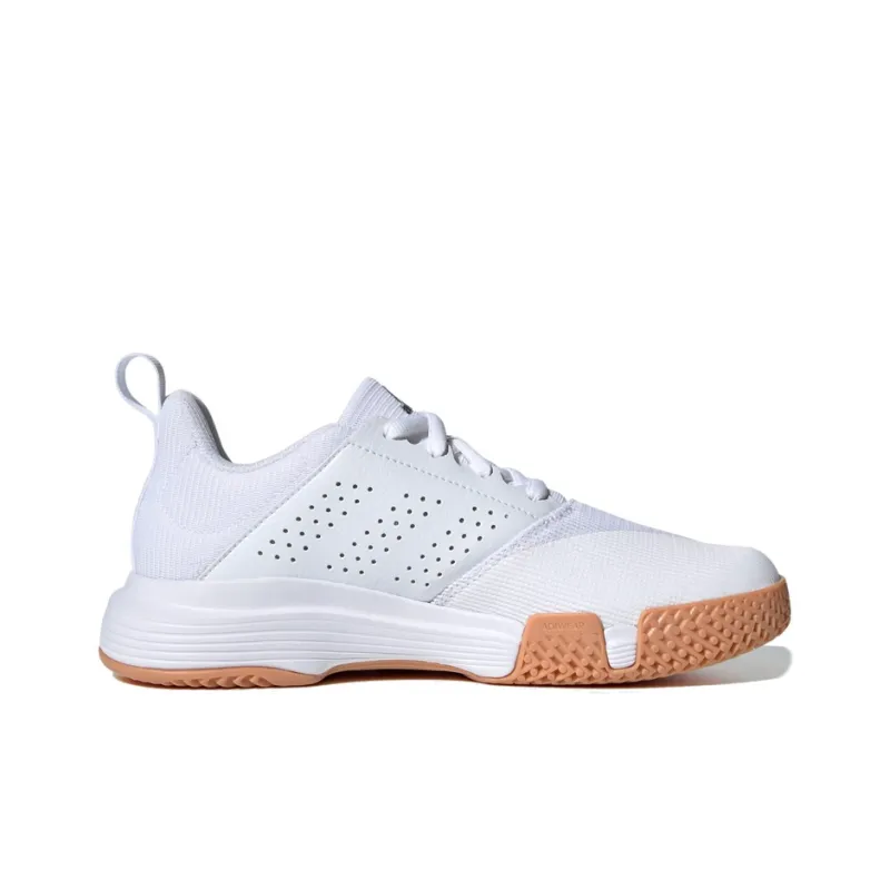 Adidas Essence Indoor Low Tops Badminton Shoe Unisex White-1