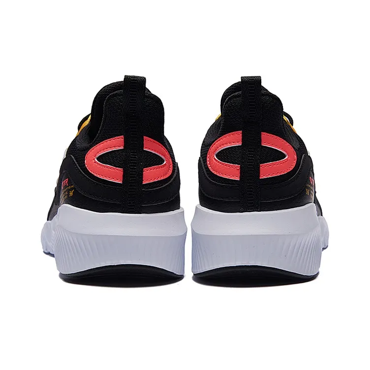 361° Training Shoes Women's Low Top Black/Pink-3
