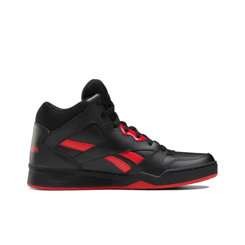 Reebok Royal BB4500 2 Mid-Top Vintage Basketball Shoes Men's Black Red-1