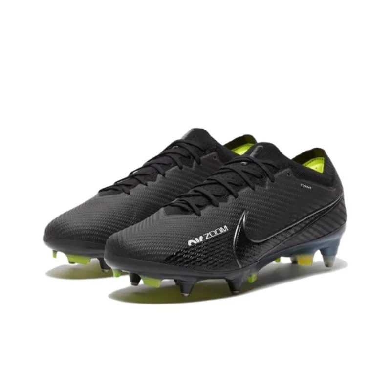 Nike Zoom Mercurial Vapor 15 Elite SG Pro Anti Clog Traction Black White Volt-2