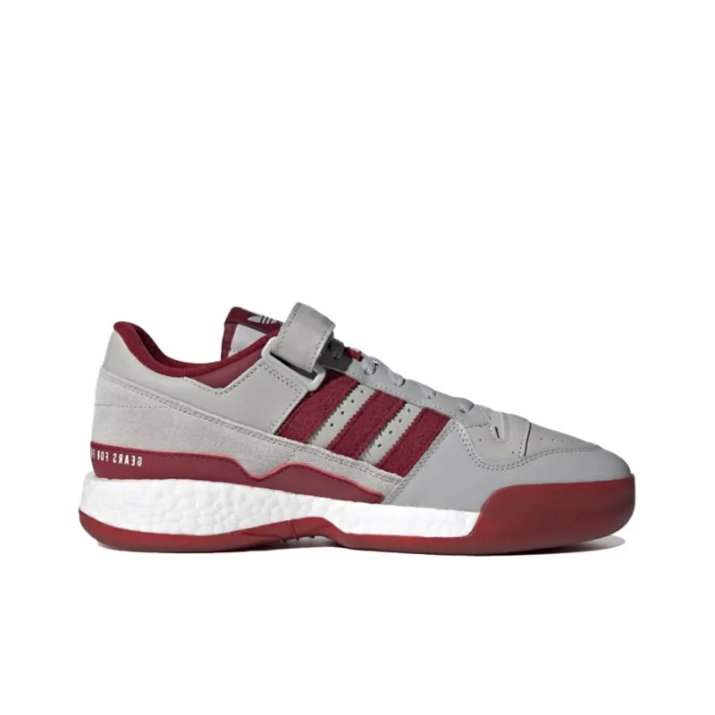 Adidas Forum Boost Low Human Made Grey Burgundy-1