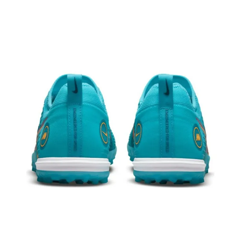 Nike Mercurial Air Zoom Vapor 14 Pro TF 'Chlorine Blue Laser Orange'-4